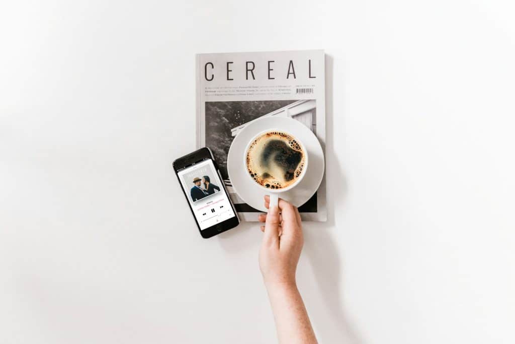 Lecture d'une campagne emailing sur smartphone