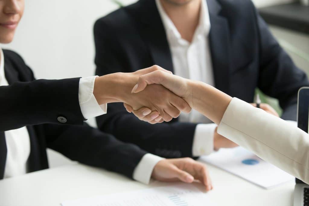 Rendez-vous commercial obtenu grâce à la prospection LinkedIn des entreprises